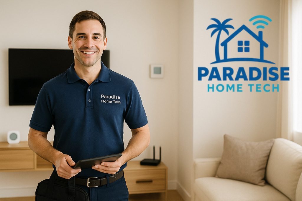 TV Mount Service In Sacramento By Paradise Home Tech
