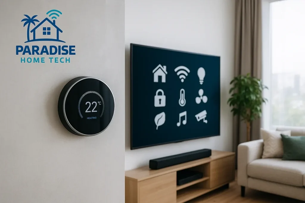 Google Nest thermostat and smart device installation by Paradise Home Tech in Sacramento