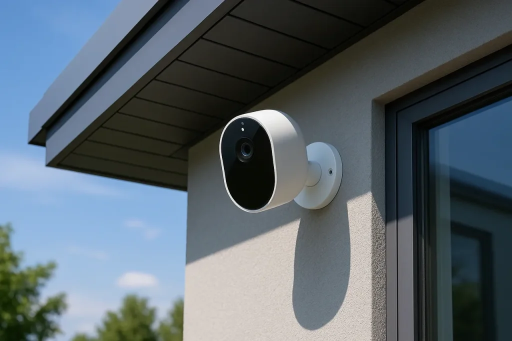 Arlo security camera installation by Paradise Home Tech in Sacramento
