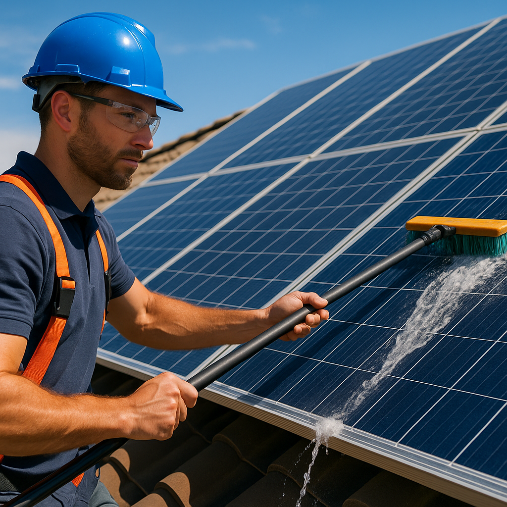 Solar Panel Cleaning in Sacramento - Paradise Home Tech
