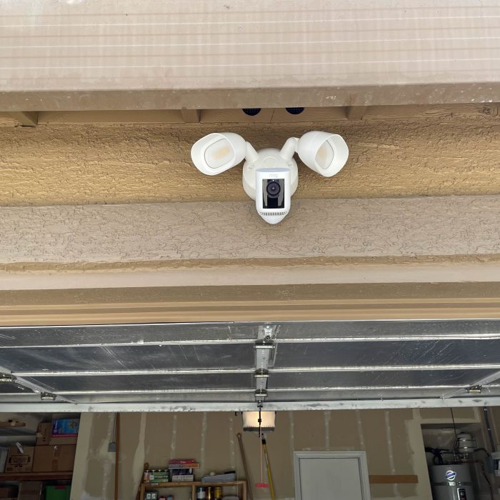 Ring Floodlight Camera + Installation In Sacramento