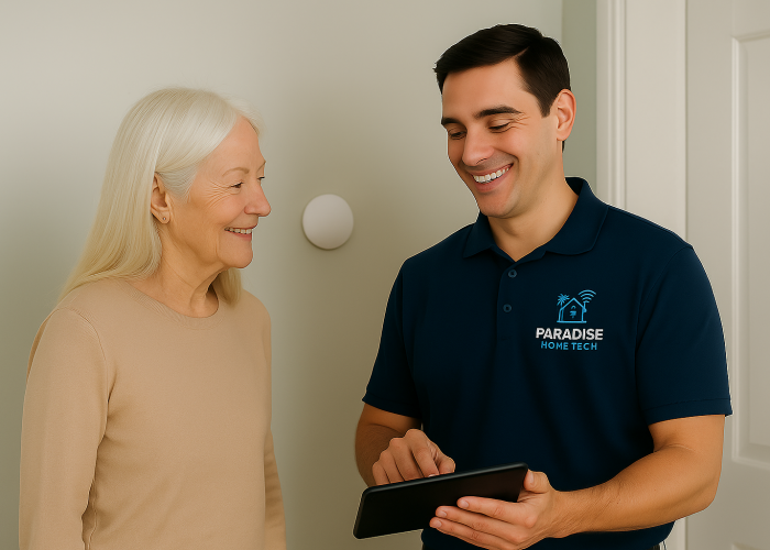Professional TV mount installation in Sacramento by Paradise Home Tech